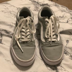 gray old school vans